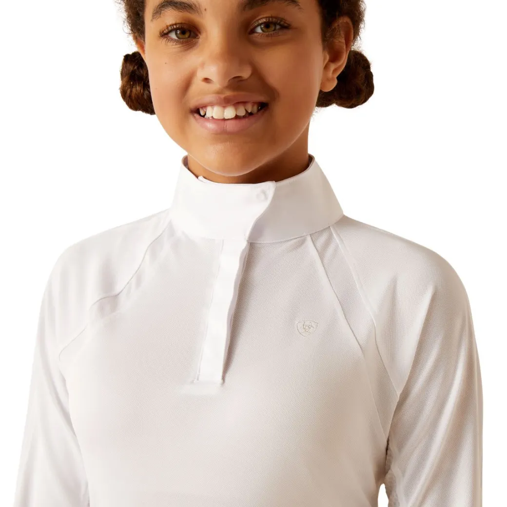 Kids Ariat Sunstopper 3.0 LS Show Shirt