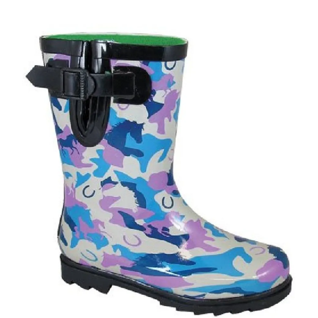 Kids Smoky Mountain Rubber Rain Boots