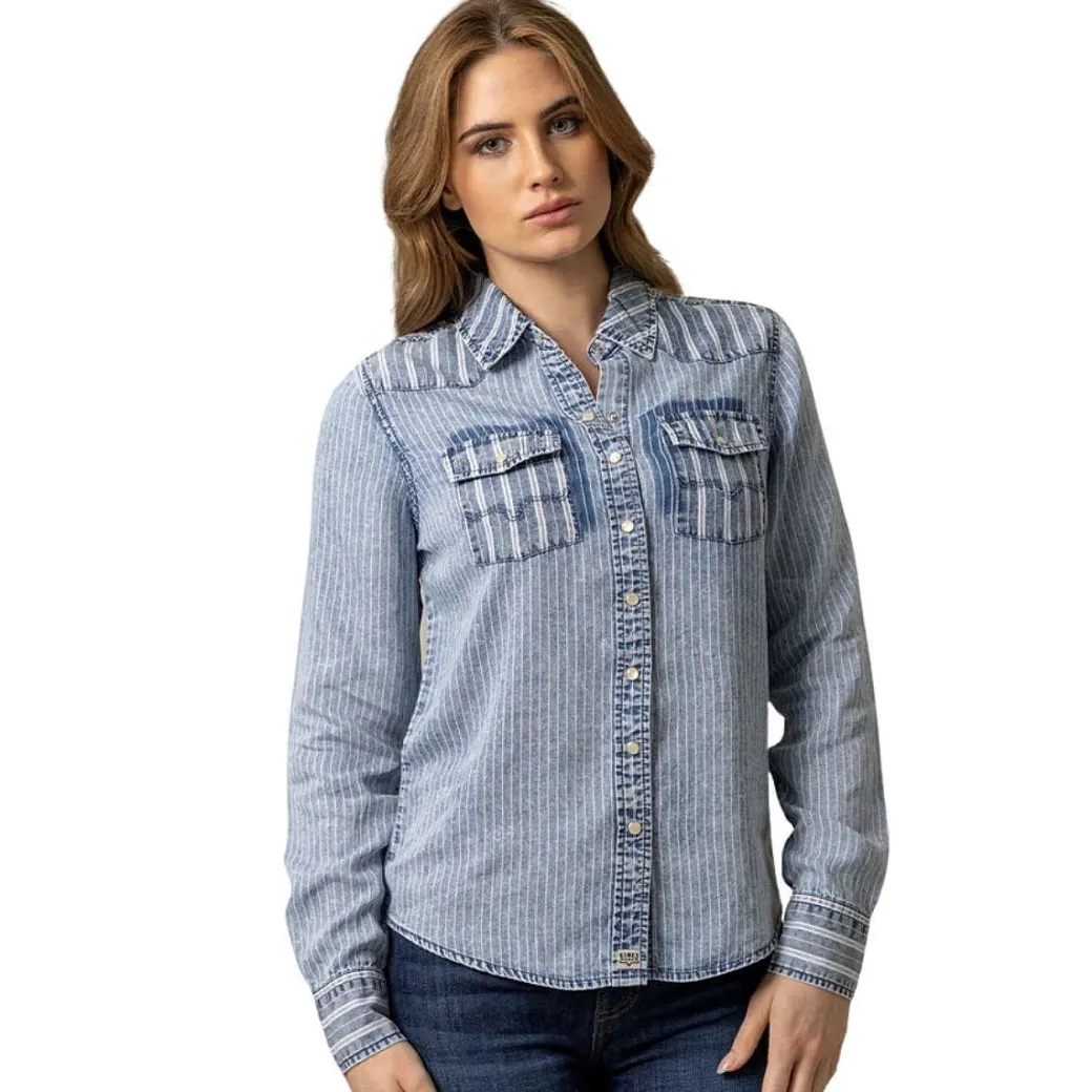 Kimes Ranch KC Tencel Stripe Shirt
