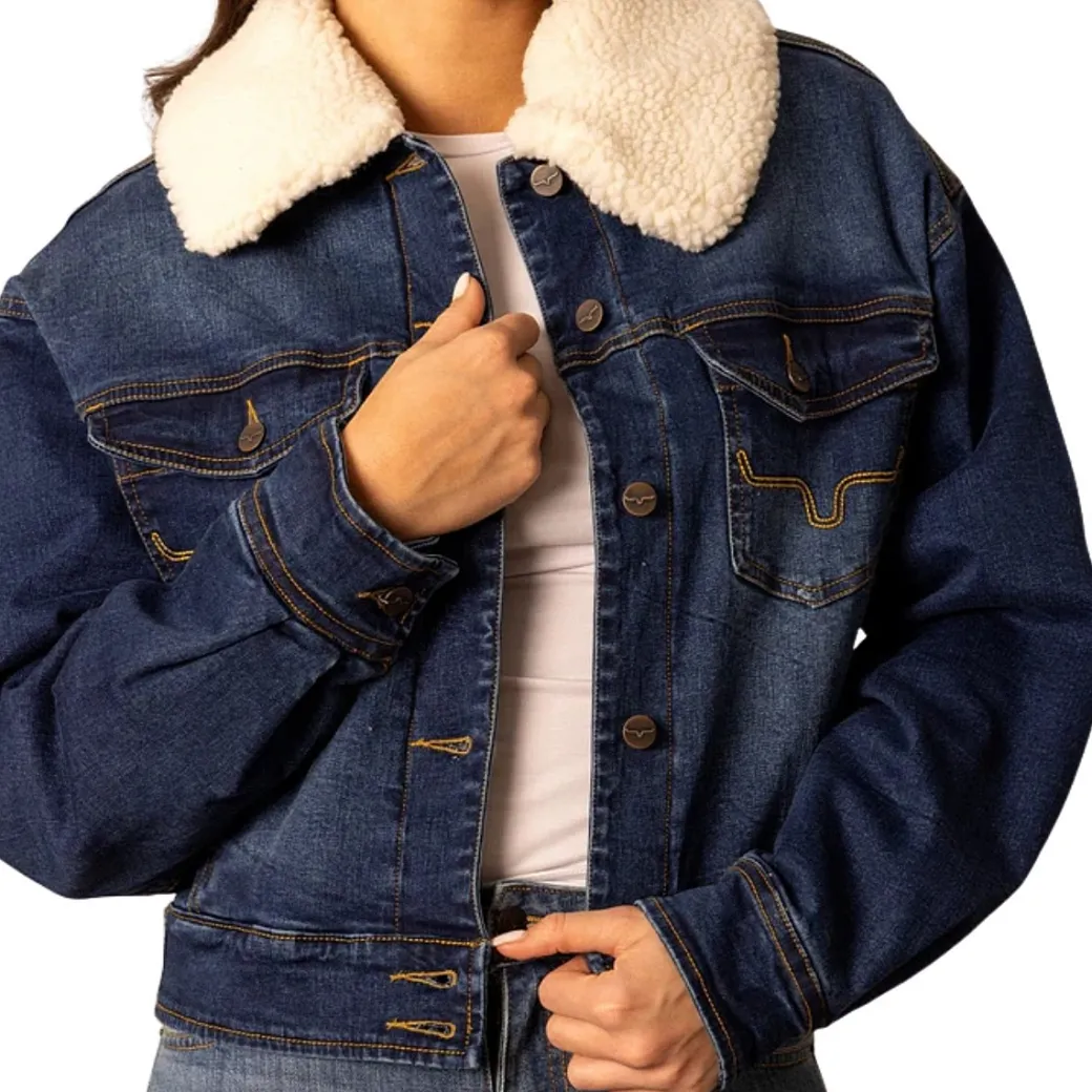 Kimes Ranch Leela Sherpa Denim Jacket