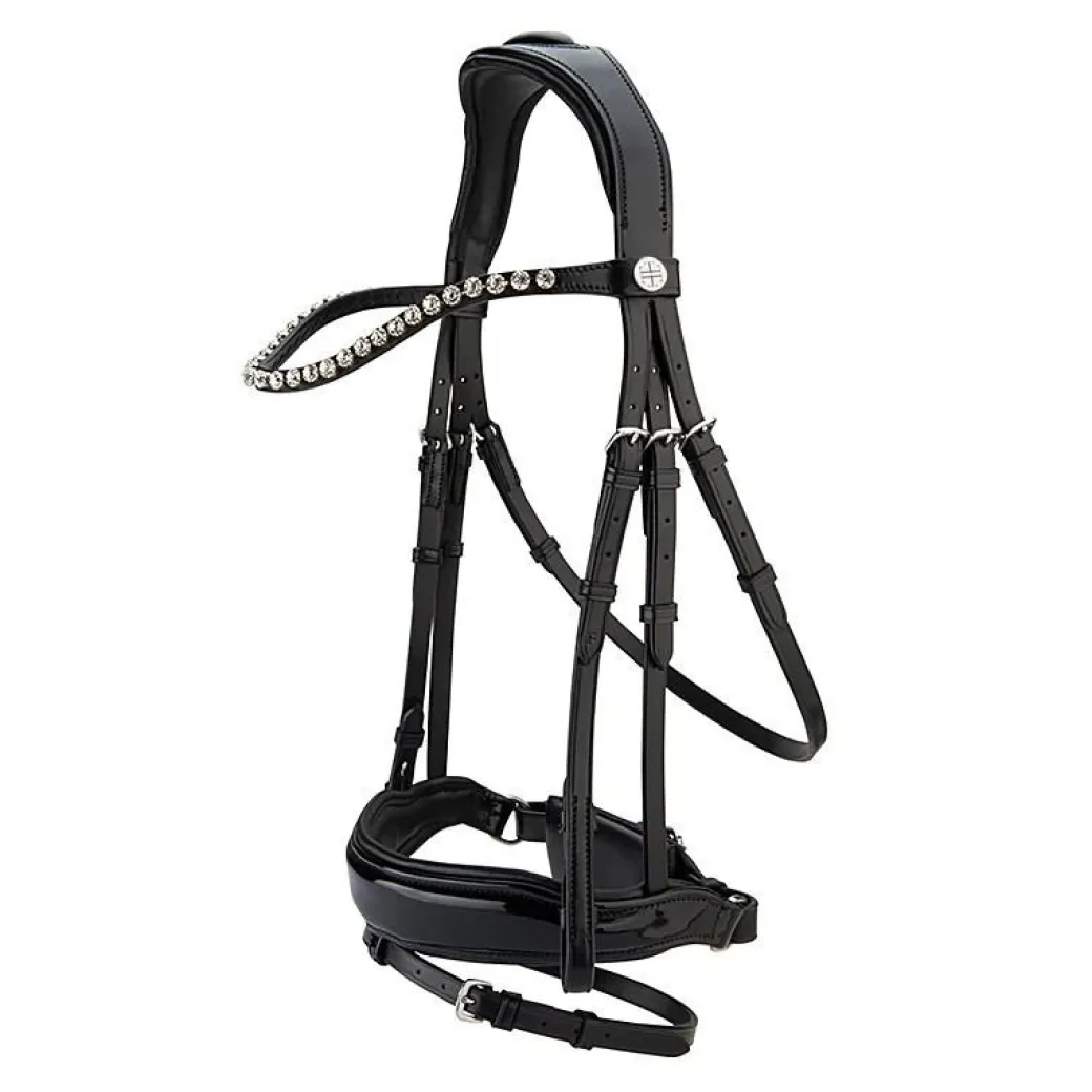 Lara Tweedie Glam Snaffle Bridle
