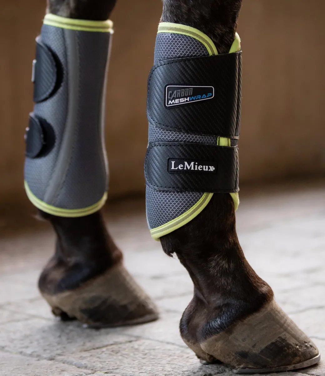 LeMieux Carbon Mesh Wrap Boots