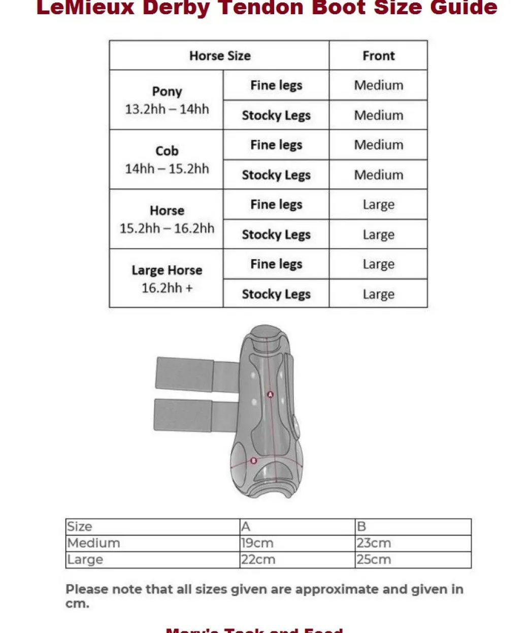 LeMieux Derby Tendon Boots