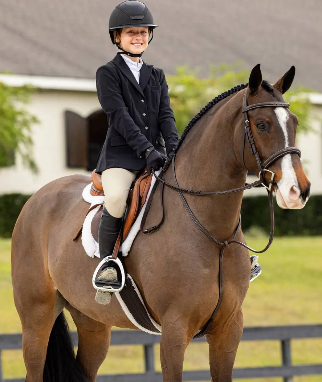 LeMieux Merino+ Hunter Saddle Pad