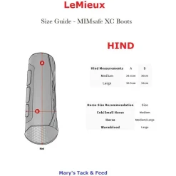LeMieux MIMSafe XC Boots Hind