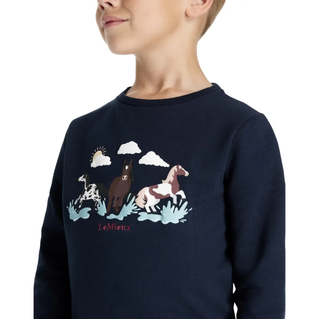 LeMieux Mini Poppy Long Sleeve Top