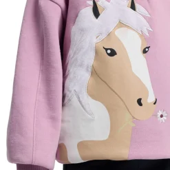 LeMieux Mini Quinn 1/4 Zip Sweat | Fondant