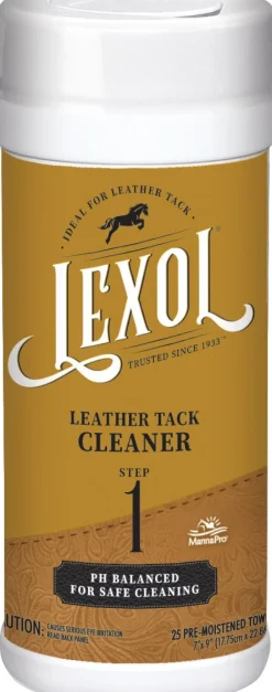 Lexol Leather Tack Cleaner Step 1 Wipes