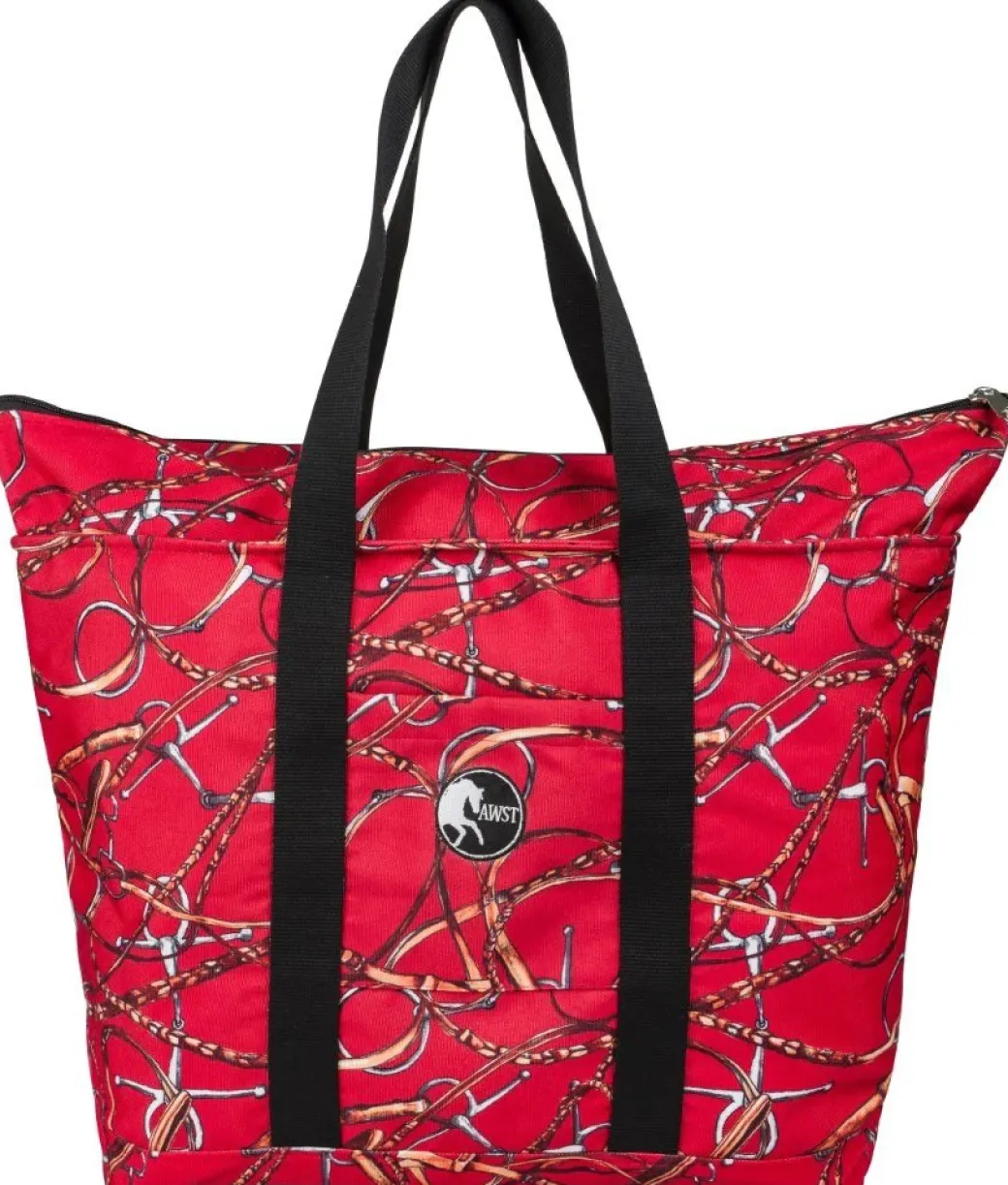 Lila Snaffle Bit Bridles Tote Bag