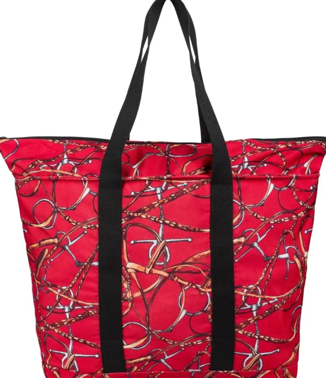 Lila Snaffle Bit Bridles Tote Bag