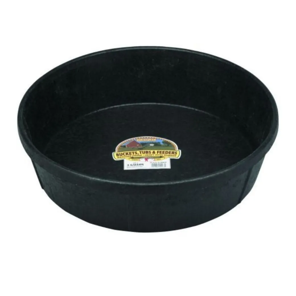 Little Giant 3 Gallon Rubber Feed Pan