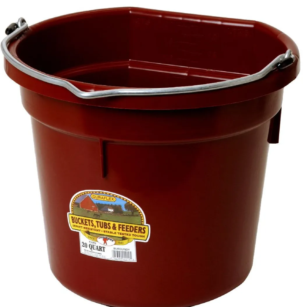 Little Giant 20 Quart Flat Back Bucket