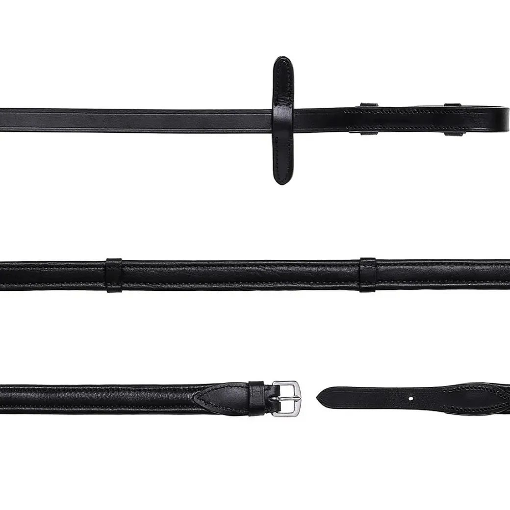 Lumiere Padded Nappa Flat Reins + Stops
