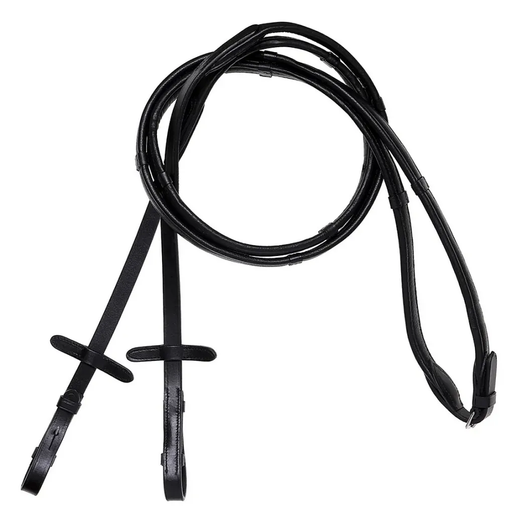 Lumiere Padded Nappa Flat Reins + Stops