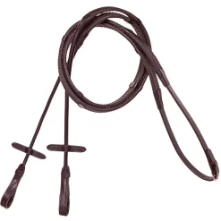 Lumiere Rubber Rolled Reins + Stops