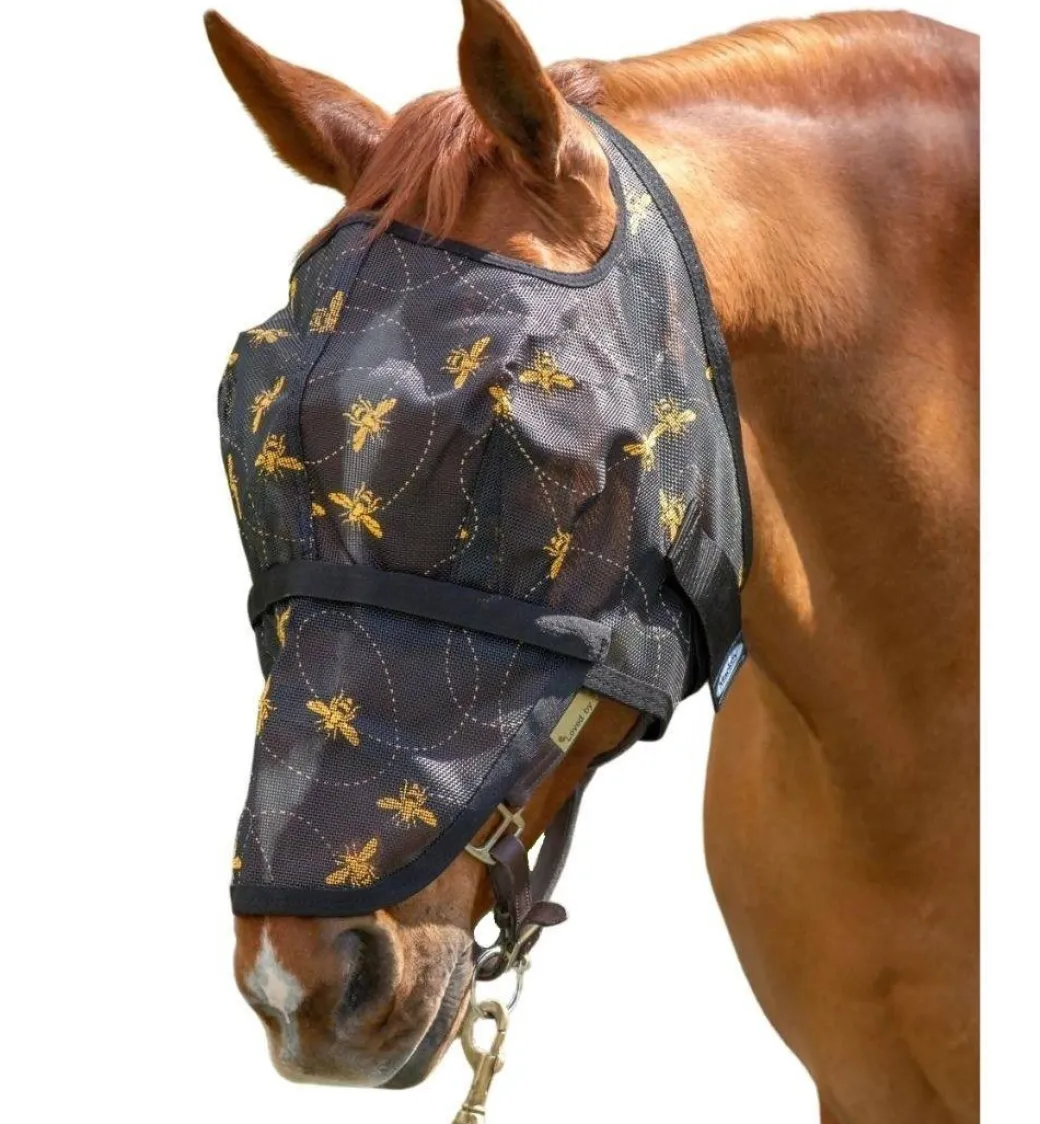 Mackey Bee Mine Fly Mask Detachable Nose