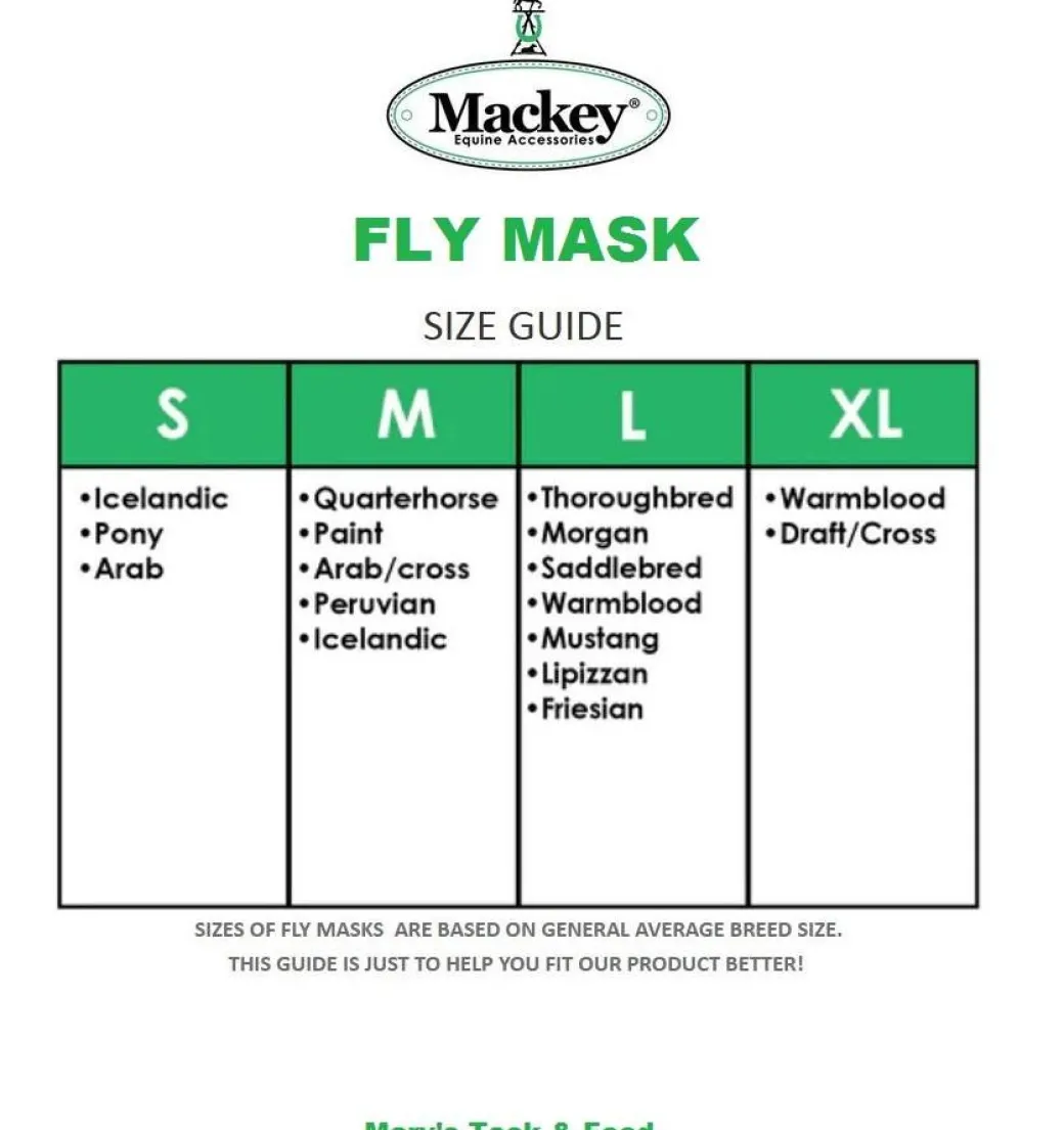 Mackey Dandy Dot Fly Mask