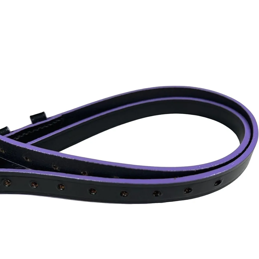 Mackey Equine Color Edge Leather Spur Straps