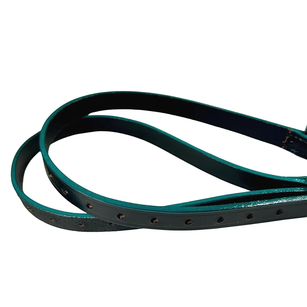 Mackey Equine Color Edge Leather Spur Straps