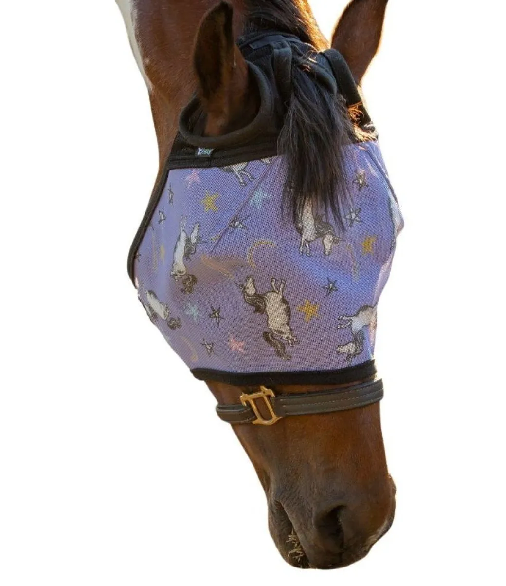 Mackey Fat Pony Unicorn Fly Mask