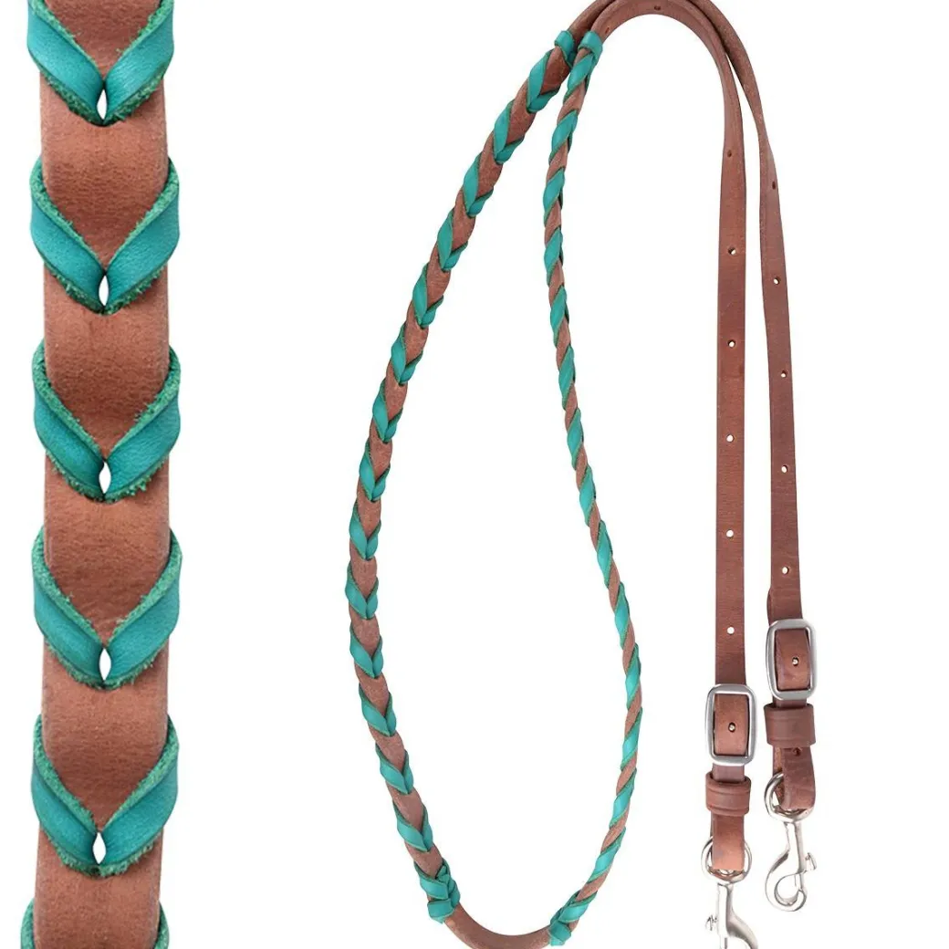 Martin Saddlery Laced Barrel Rein
