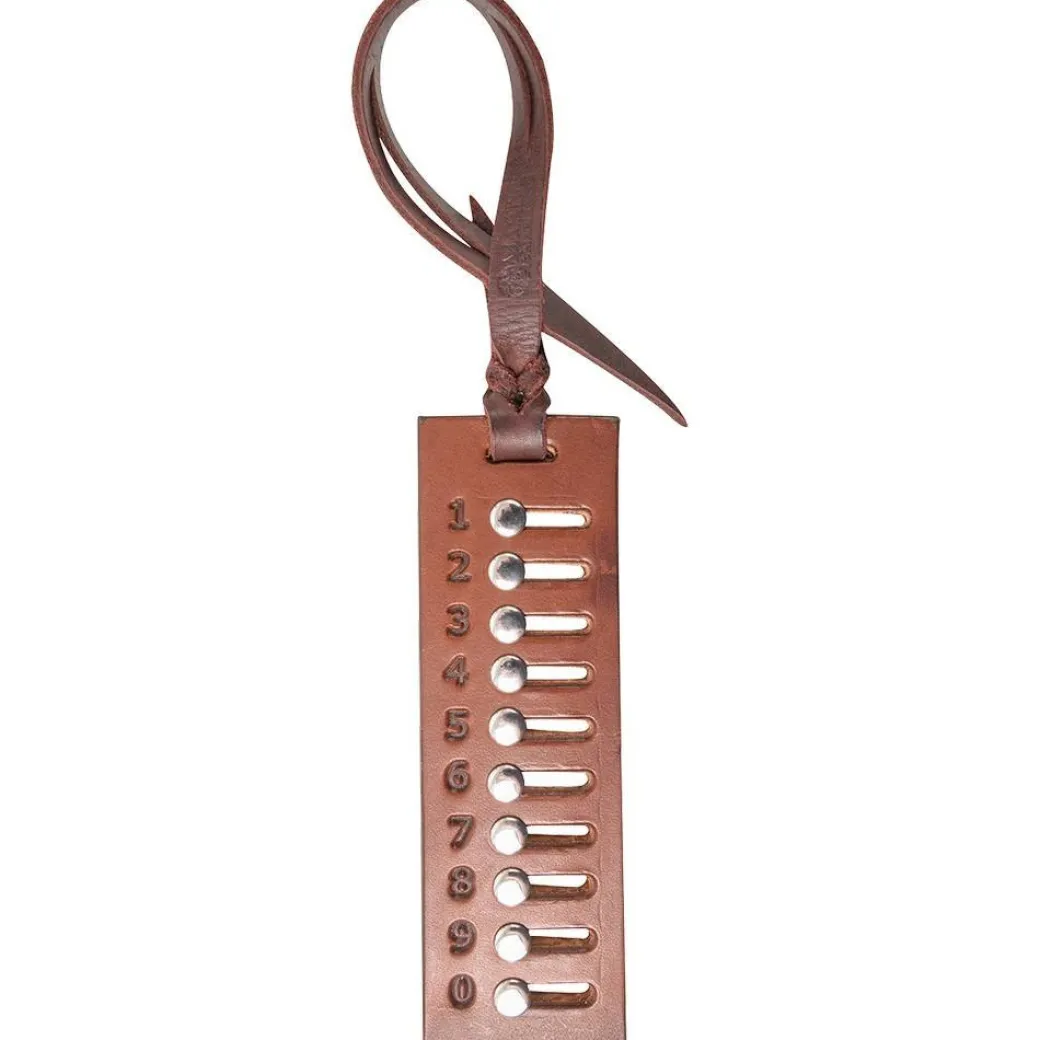 Martin Saddlery Leather Cow Counter