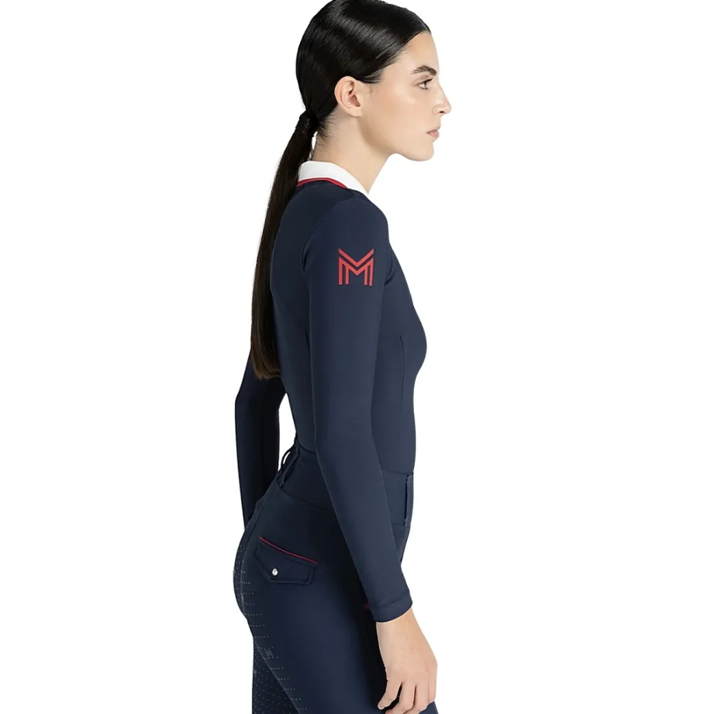 Maximilian Concept Long Sleeve Polo Shirt