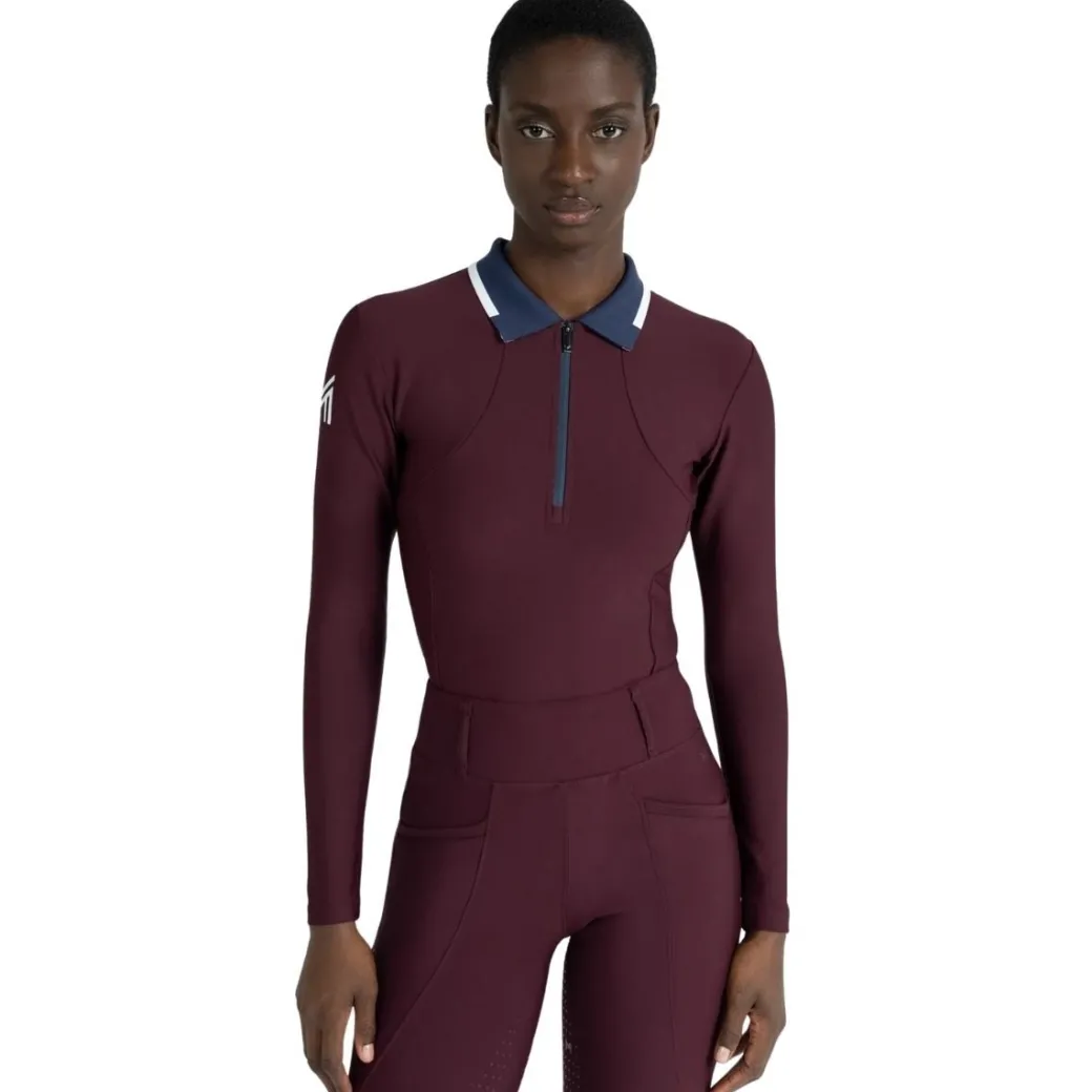 Maximilian Concept Long Sleeve Polo Shirt