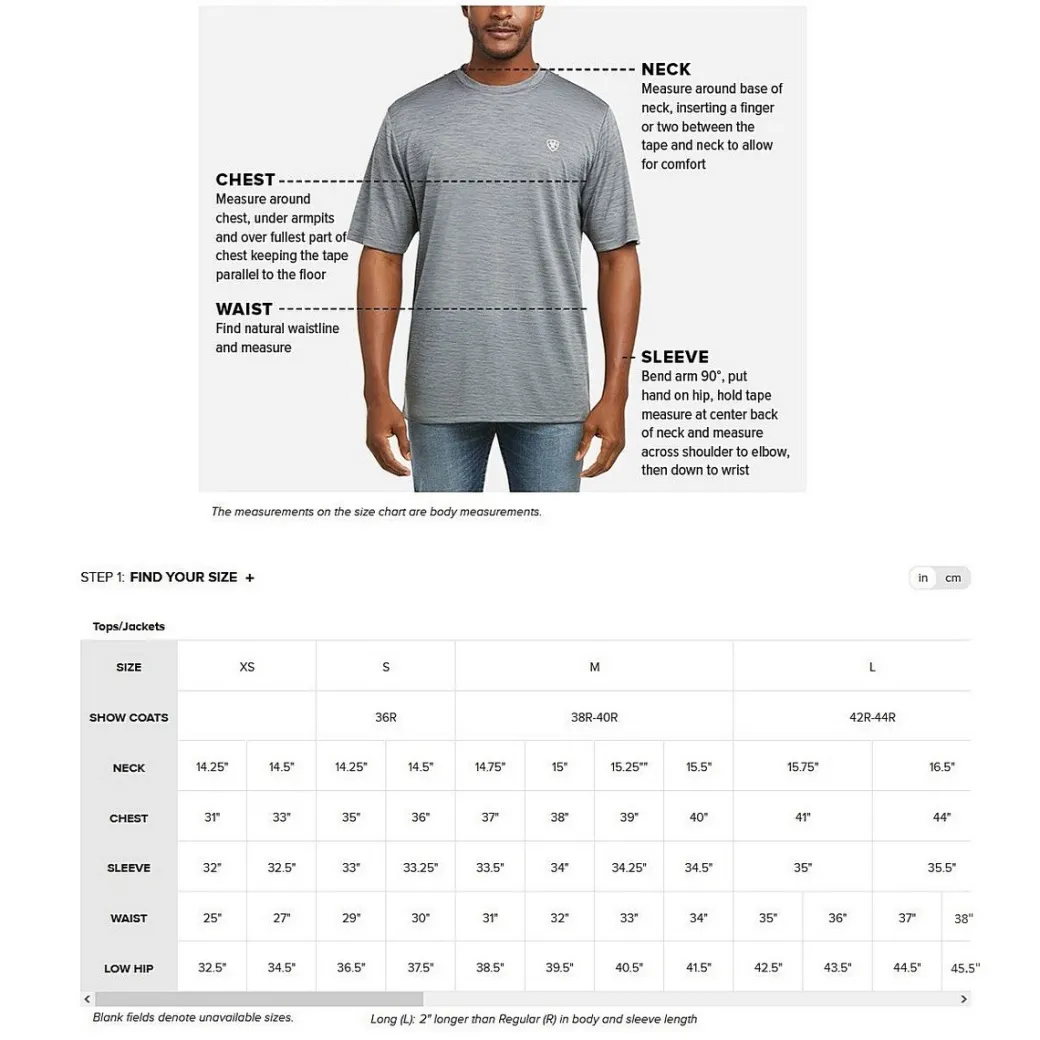 Men's Ariat Wrinkle Free Case Classic SS Shirt
