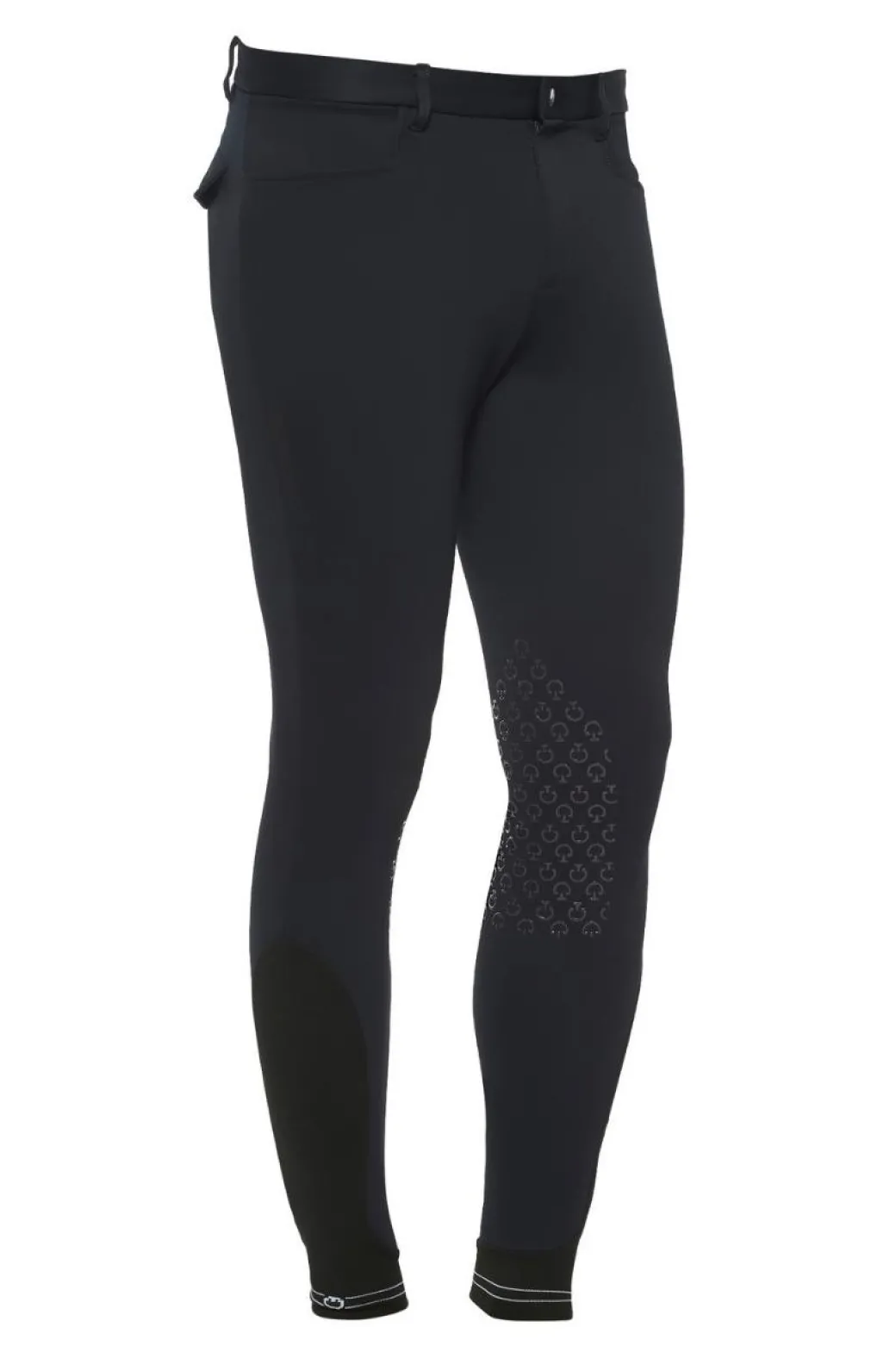 Men's Cavalleria Toscana Logo Tape Breeches Grip Knee