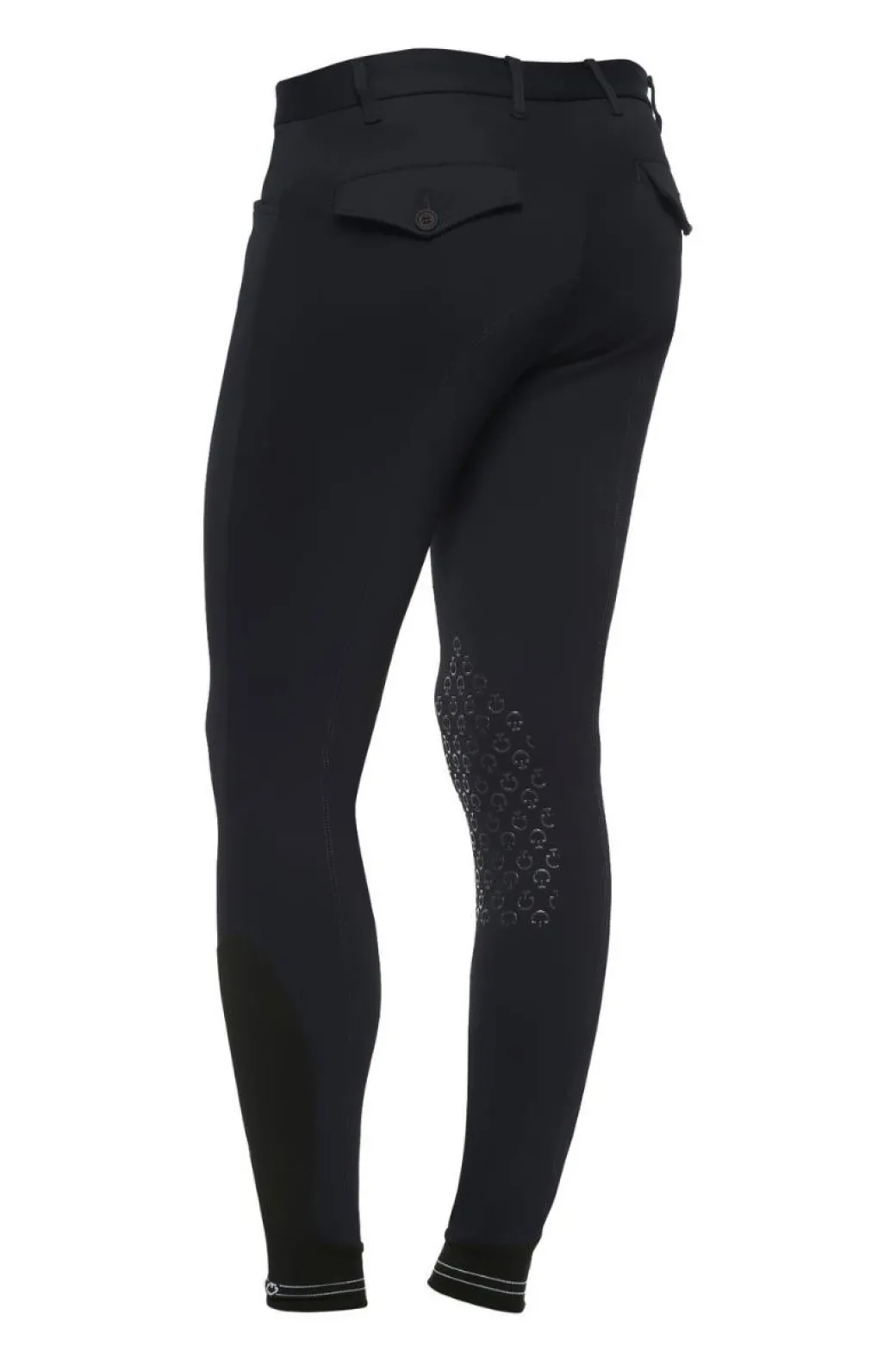 Men's Cavalleria Toscana Logo Tape Breeches Grip Knee