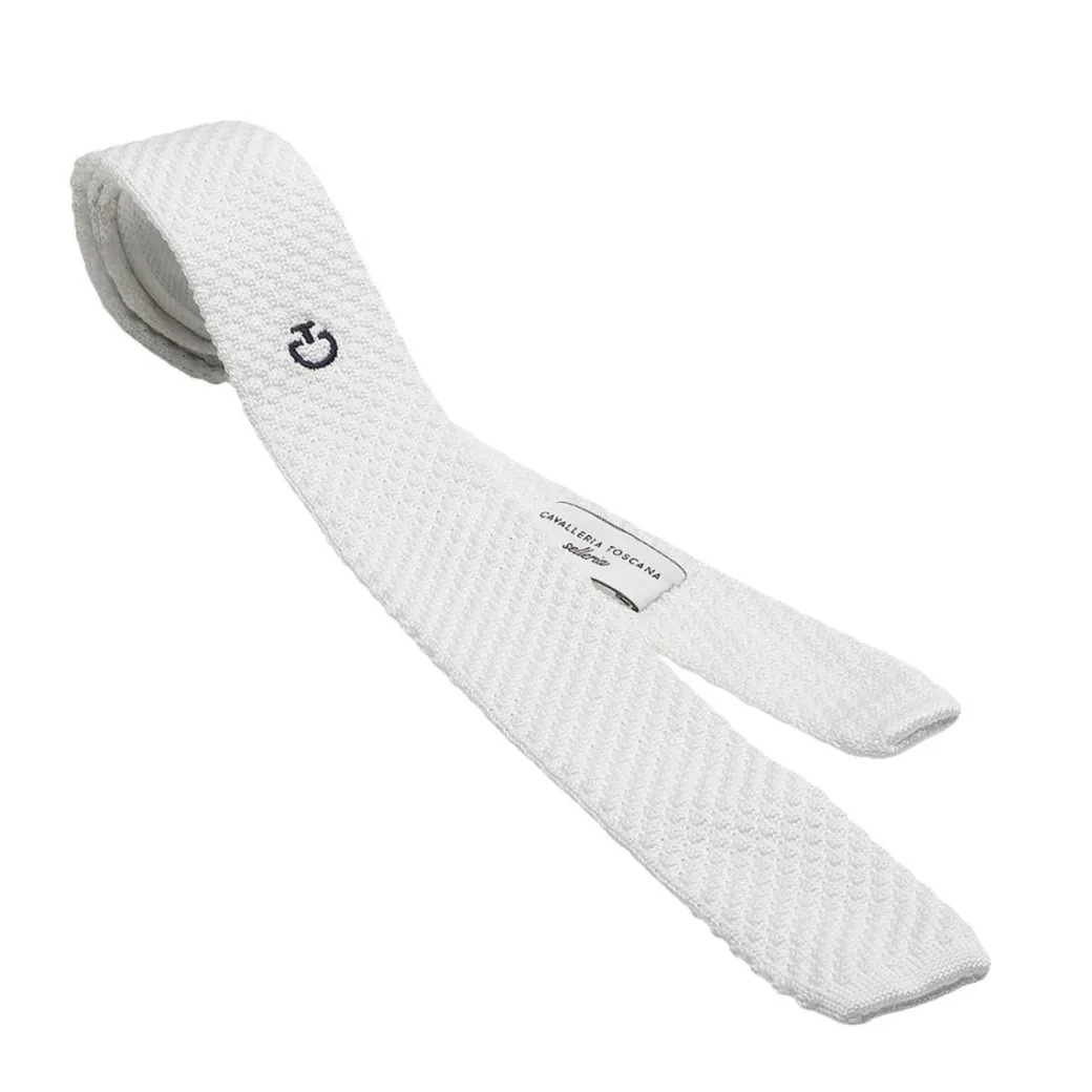 Men's Cavalleria Toscana Tricot Tie with Pin