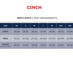 Men's Cinch ArenaFlex Blue Print LS Shirt