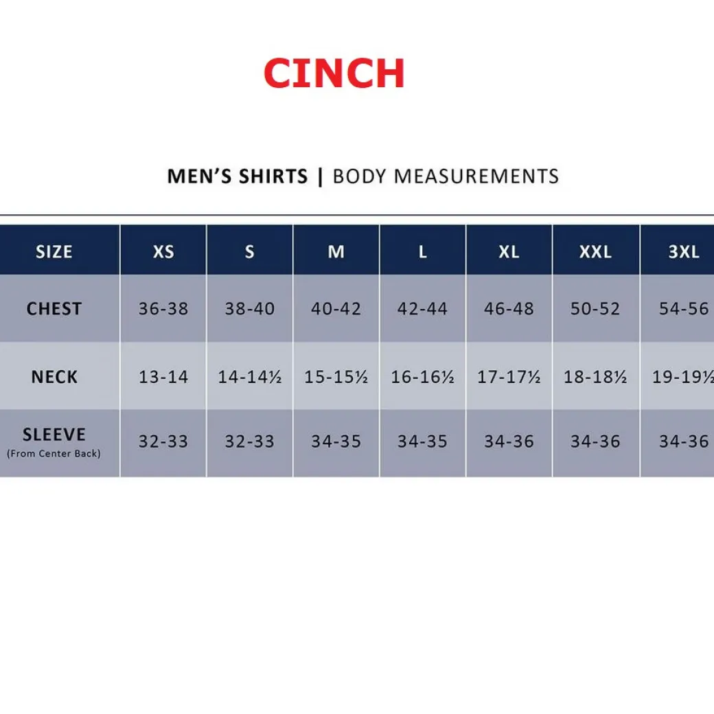Men's Cinch ArenaFlex Solid Teal LS Shirt