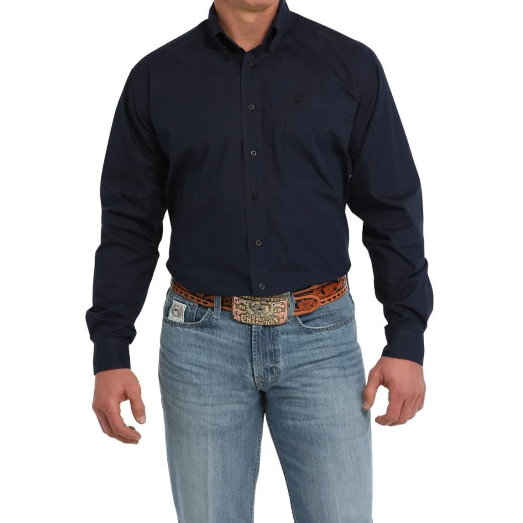 Men's Cinch Cow Print Button Down Shirt