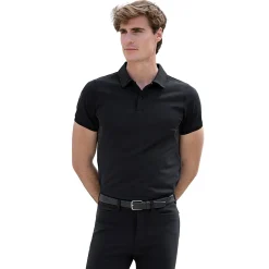 Men's Maximilian Cross Short Sleeve Polo Shirt