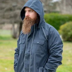 Men's Outback Harlan Rain Jacket | Navy