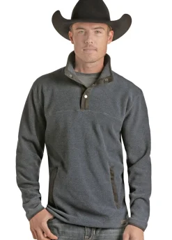 Men's Powder River Diamond Fleece Pullover