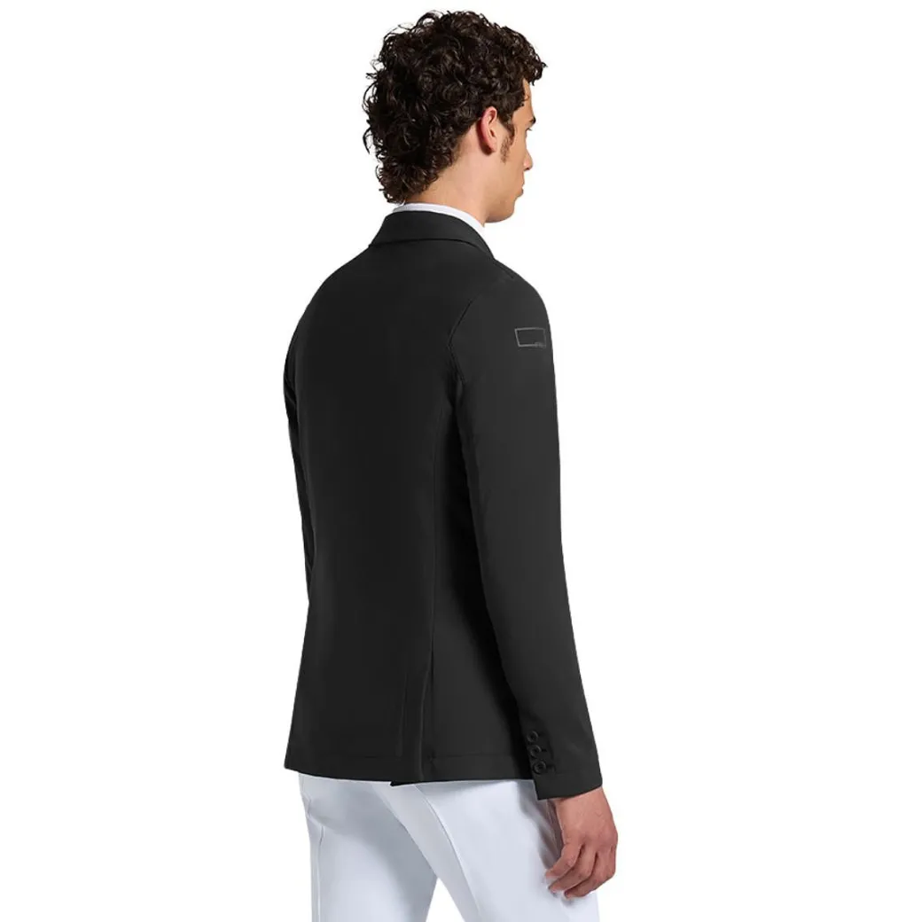 Men's Rider's Gene Black Jersey Show Jacket