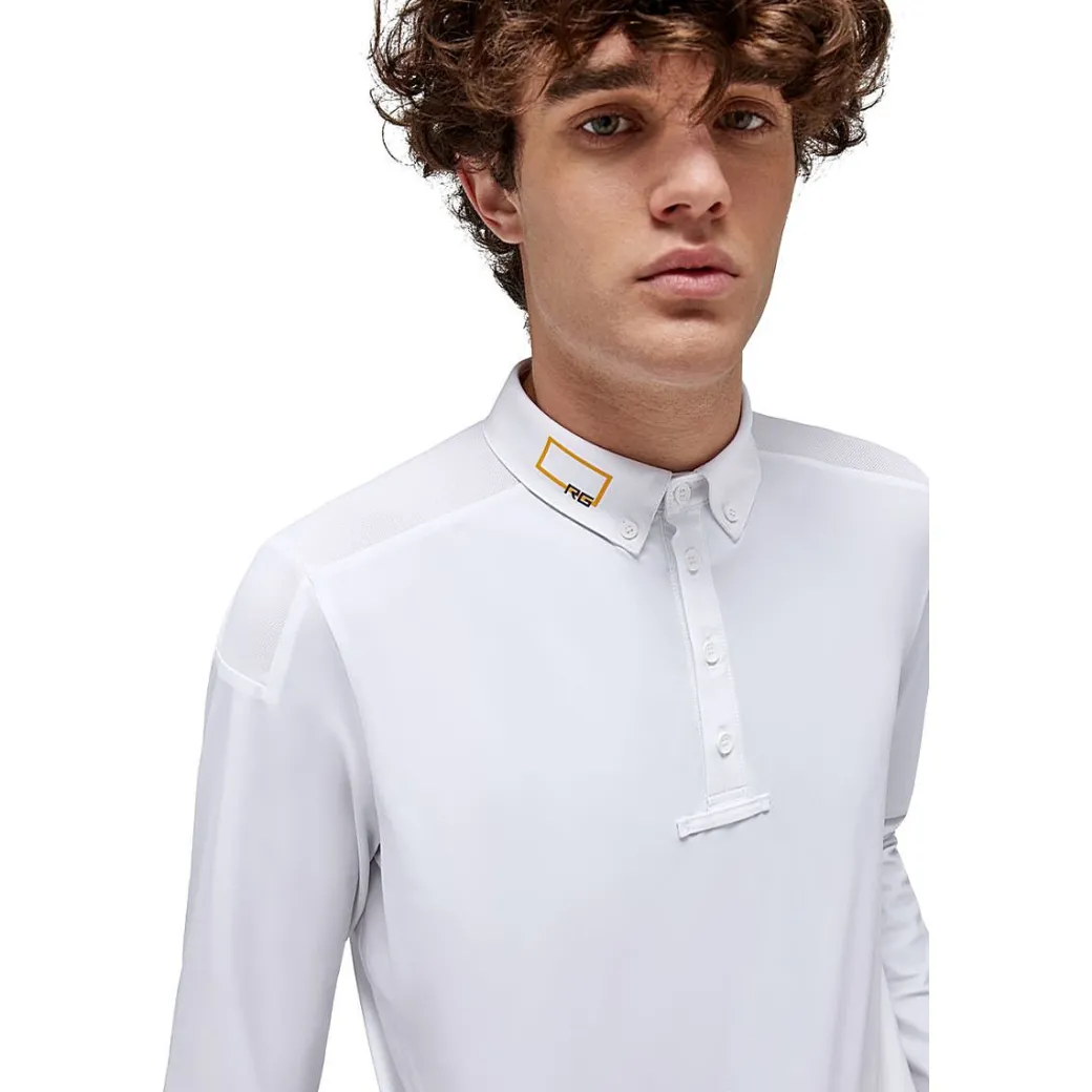 Men's Rider's Gene LS Competition Polo