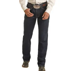 Men's Rock & Roll Denim Rope Stitch Jeans
