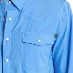Men's Rock & Roll Denim Tek Ripstop LS Shirt