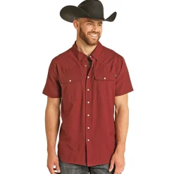 Men's Rock & Roll Denim Tek Ripstop SS Shirt