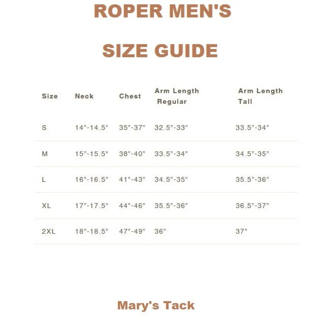 Men's Roper Desert Cliffs Print SS Snap Shirt
