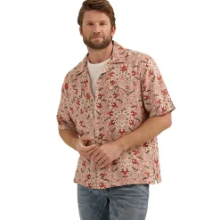 Men's Wrangler Coconut Cowboy Camp Shirt