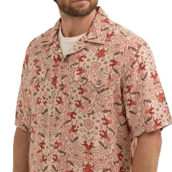 Men's Wrangler Coconut Cowboy Camp Shirt