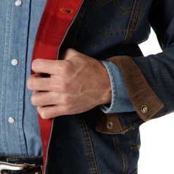 Men's Wrangler Lined Denim Jacket