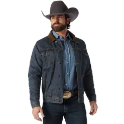 Men's Wrangler Lined Denim Jacket
