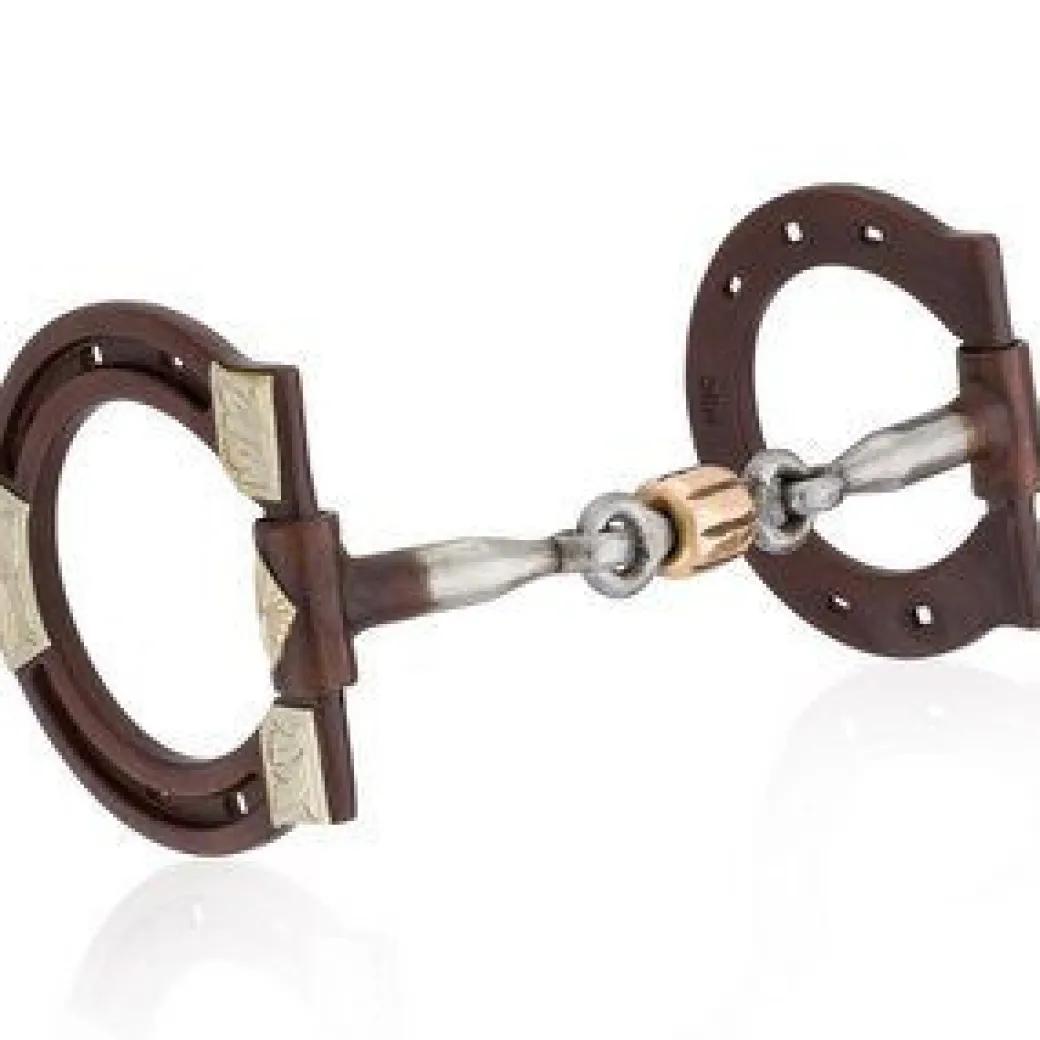 Mikmar Legacy Horseshoe Snaffle Dee