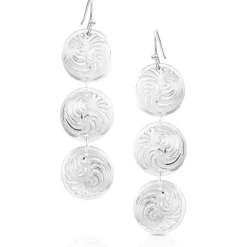 Montana Silversmiths Hailey's Conchos Earrings